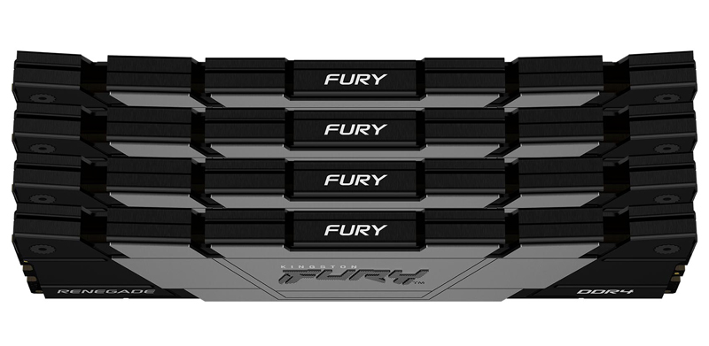 128GB DDR4 3600MT/s CL18 DIMM (Kit of 4) FURY Renegade Black