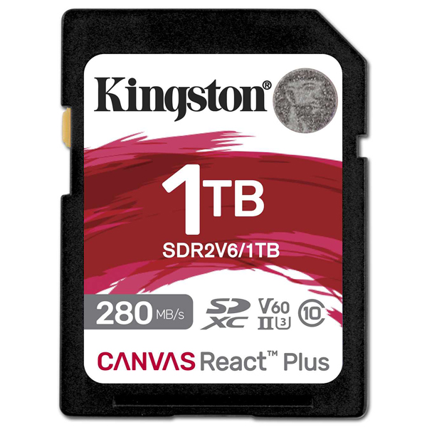 Canvas React Plus V60 SD メモリカード 1TB