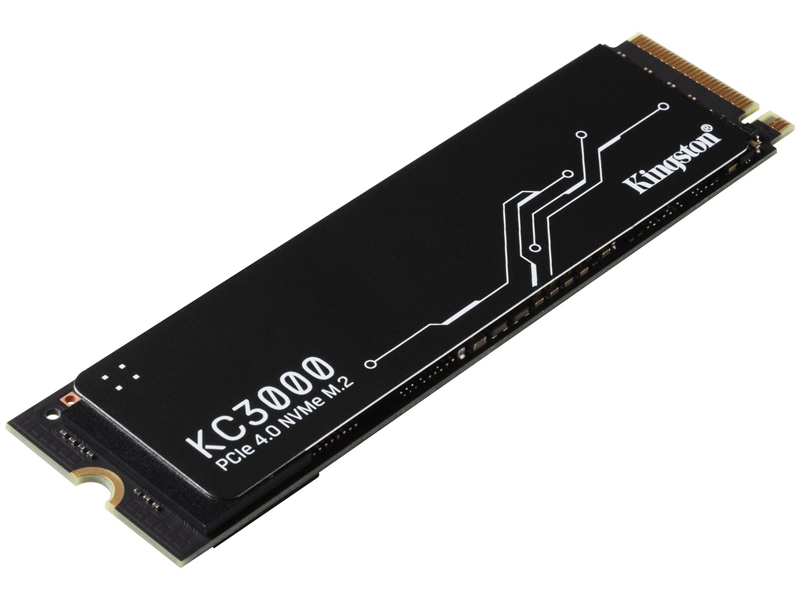 KC3000 PCIe 4.0 NVMe M.2 SSD 2048GB 3D TLC NAND 最大読取7000MB/秒、最大書込7000MB/秒