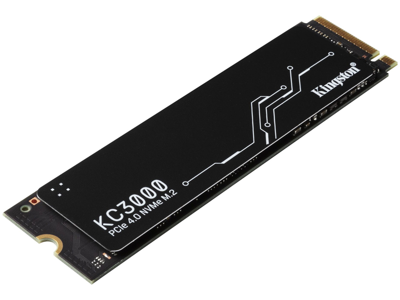 KC3000 PCIe 4.0 NVMe M.2 SSD 512GB 3D TLC NAND 最大読取7000MB/秒、最大書込3900MB/秒