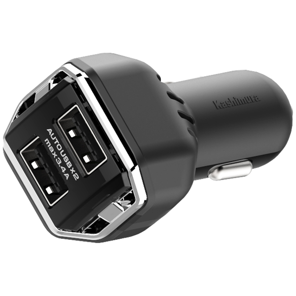 DC-3.4A-リバーシブルUSB 2ポート 自動判定