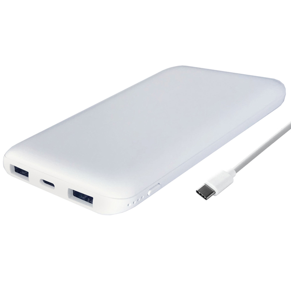 モバイルバッテリー 10000mAh Type-C W