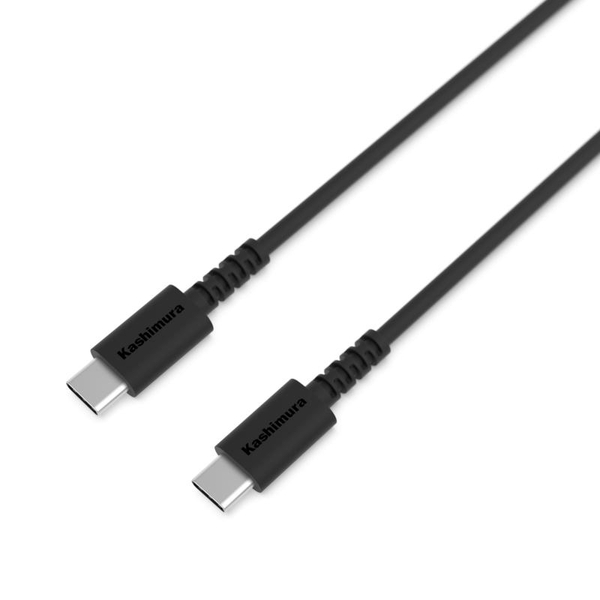 USB充電＆同期ケーブル 1m C-C USP-PD対応 100W ブラック
