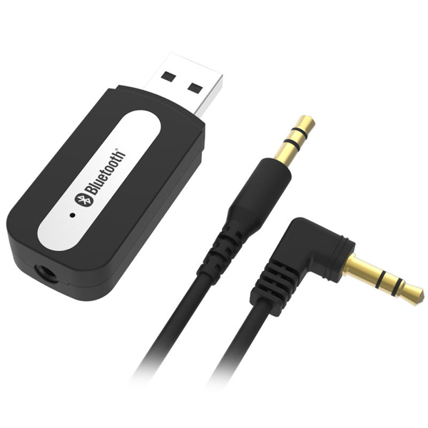 Bluetoothミュージックレシーバー USB ブラック