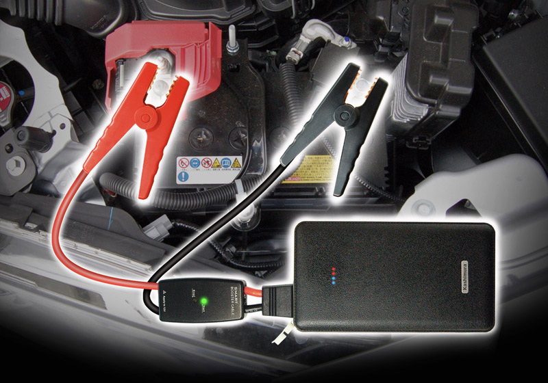 ジャンプスターター 5400mAh ブラック