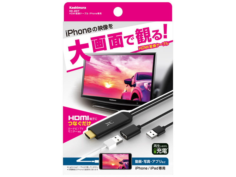 HDMI変換ケーブル iPhone専用
