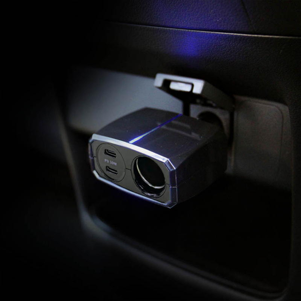 ダイレクトソケット USB-PD30W対応 ブラック