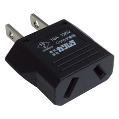 国内用変換プラグ Aタイプ Oプラグ専用 Oタイプ→Aタイプ