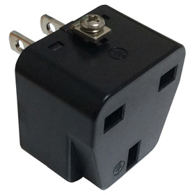 国内用変換プラグ Aタイプ BFプラグ専用 BFタイプ→Aタイプ