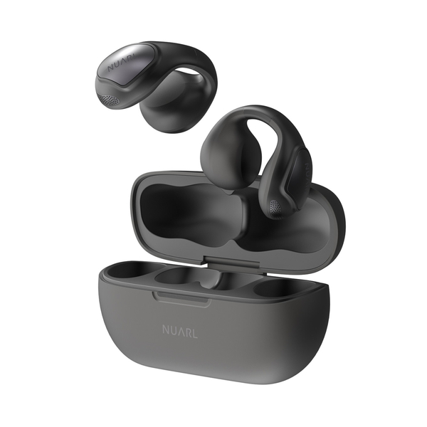 完全ワイヤレスイヤホン Natural Black [ワイヤレス(左右分離)/オープンイヤー型/Bluetooth対応/USB]