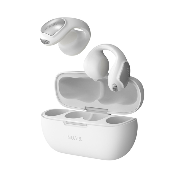 完全ワイヤレスイヤホン Neutral White [ワイヤレス(左右分離)/オープンイヤー型/Bluetooth対応/USB]