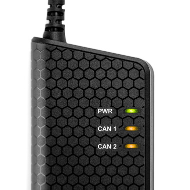 Kvaser USBcan Pro 2xHS v2 スクリプト機能搭載USB-デュアルチャネルCANまたはCAN FDインターフェイス