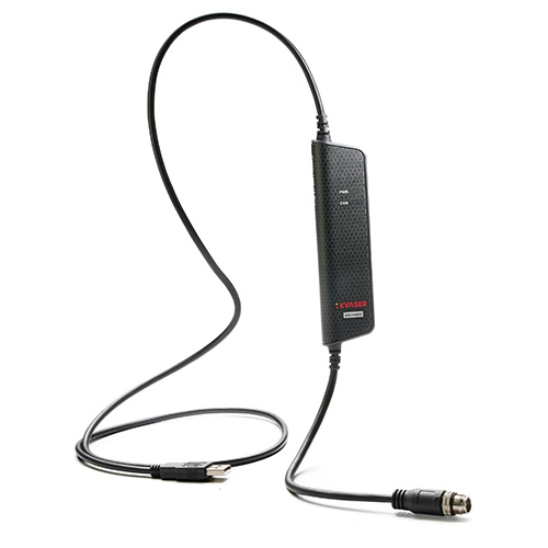 Kvaser Leaf v3 M12 シングルチャネル USB-CAN/CAN FDインターフェース サイレントモードサポート 5ピン Aコード M12コネクター