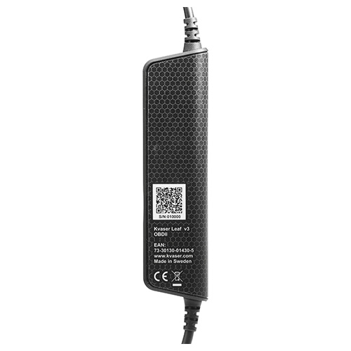 Kvaser Leaf v3 OBD-II シングルチャネル USB-CAN/CAN FDインターフェース サイレントモードサポート 16ピン OBD-IIコネクター