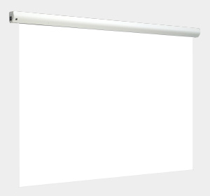 ワイヤレス電動スクリーン 幕面ホワイトマット仕様 80型 全白スクリーン