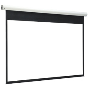 壁スイッチ電動スクリーン 幕面ホワイトマット仕様 80型ワイド（16：10）