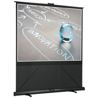 床置きモバイルスクリーン 幕面ホワイトマット仕様 100型（16：9） HDサイズ