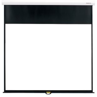 グランビュー手動スクリーン 幕面ホワイトマット仕様 120型ワイド（16：10）