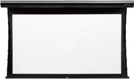 タブテンション付電動巻上げスクリーン/赤外線リモコン付属/ホワイトマットアドバンス全白 150型HD（16：9） ケース白