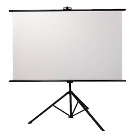 掛図スクリーン オールホワイト スタンドセット 70型 HD