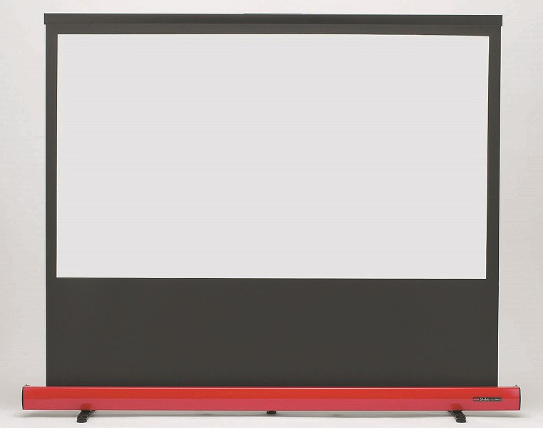 床置きスクリーン/キュア（16：9） 100型 ミッドナイトブラック