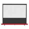 ワンタッチセッティング床置きスクリーン/ホワイトマットアドバンス仕様 80型（16：9） ミッドナイトブラック
