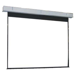 天井埋め込みBOX一体型電動巻上スクリーン 幕面ホワイトマット仕様 150型ハイビジョンサイズ