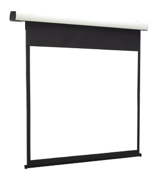 大型電動スクリーン 接点制御タイプ 幕面ホワイトマット仕様 250型NTSCサイズ（特大スクリーンケース）