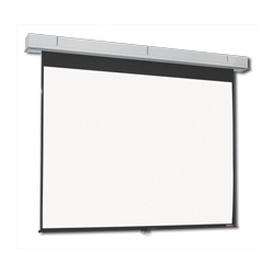 天井埋込BOX一体型スプリングローラースクリーン 幕面ホワイトマット仕様 100型ハイビジョンサイズ