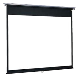 アルミ天板スプリングローラースクリーン 幕面ホワイトマット仕様 90型ハイビジョンサイズ