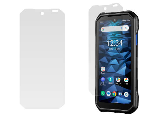 京セラ製スマートフォン DuraForce EX用ディスプレイ保護フィルム