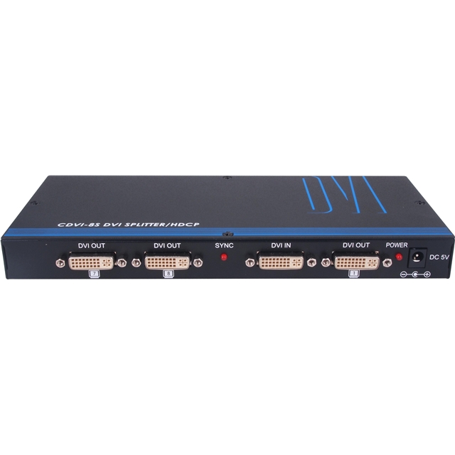 1入力8出力DVI分配器