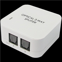 1入力2出力光デジタル音声分配器