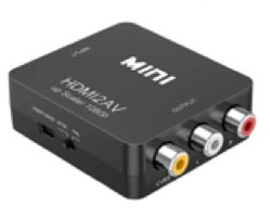 HDMIをRCAアナログビデオに変換