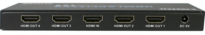 4K2K対応1入力4出力HDMI分配器