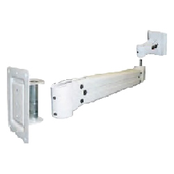 液晶モニタ・TV用VESA対応壁面固定式水平可動型450mmアーム