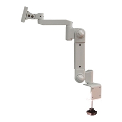 低荷重型液晶モニタ・TV用VESA対応C型クランプ式フレキシブルアーム