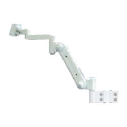 液晶モニタ・TV用VESA対応ポールクランプ式フレキシブル6関節アームφ50