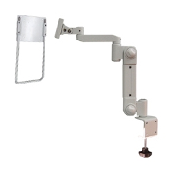 高荷重型液晶モニタ・TV用VESA対応C型クランプ式フレキシブルアーム