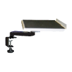 トレイタイプC型クランプ式水平多関節アーム(165mm×1本ブラックタイプ)