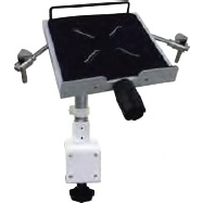 ノートパソコン用ポール式C型クランプアーム