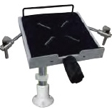 ノートパソコン用ポール式グロメット型アーム