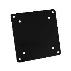 アーム用VESA75-->VESA100変換プレート(ブラック)