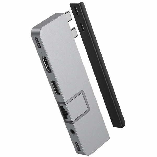 HyperDrive 7in2 USB-Cハブ DUO PRO シルバー
