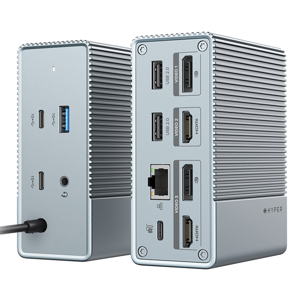 HyperDrive GEN2 12-in-1 USB-C ドッキングステーション