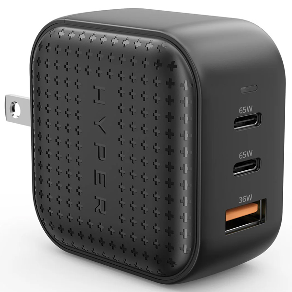 HyperJuice GaN 66W USB-C ACアダプタ ブラック