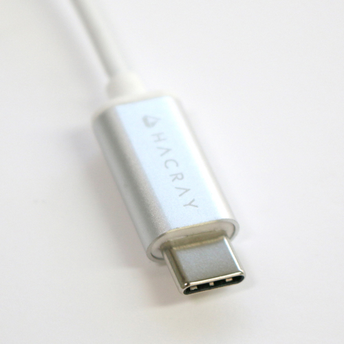 HACRAY USB Type-C Stereo Earphone シルバー