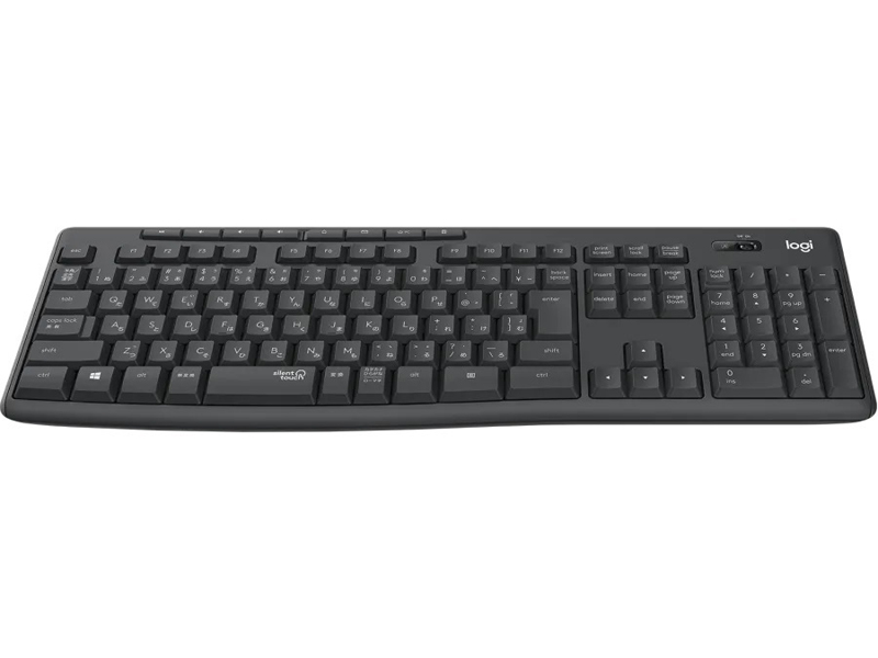 サイレント ワイヤレスキーボード K295 グラファイト