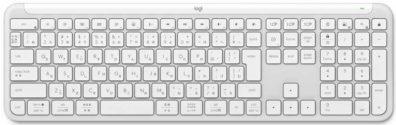 Signature Slim ワイヤレスキーボード オフホワイト