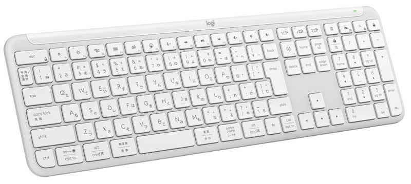 Signature Slim ワイヤレスキーボード オフホワイト